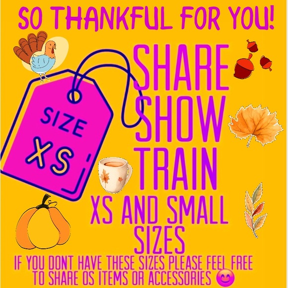 XS/S Women’s & Men’s or Accessories Share Marathon 🚂 11/22/25 - Picture 1 of 7